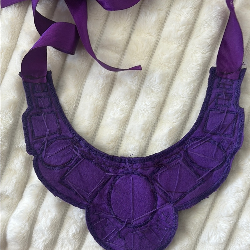 Vintage Beaded Bib Statement Necklace - Picture 5 of 5